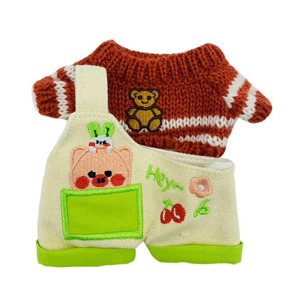 Replacement Outfit Stuffed Doll Clothes Suit Sweater Plush Toys Clothes  Doll Accessory