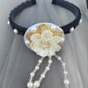 Tassel Korean Headband Flower Stage Dance Hair Hoop Gift Hanbok Hairband  Hanfu Accessories