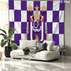 Royal Sporting Club Anderlecht Wall tapestry, aesthetic printed fabric blanket, suitable for bedroom, living room, and home decor.