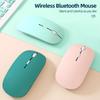 Беспроводная Bluetooth-совместимая мышь Портативная Эргономичная Компьютерная мышь Для Ноутбука iPad Планшета ПК Мобильного Телефона Офисная Игровая Мышь