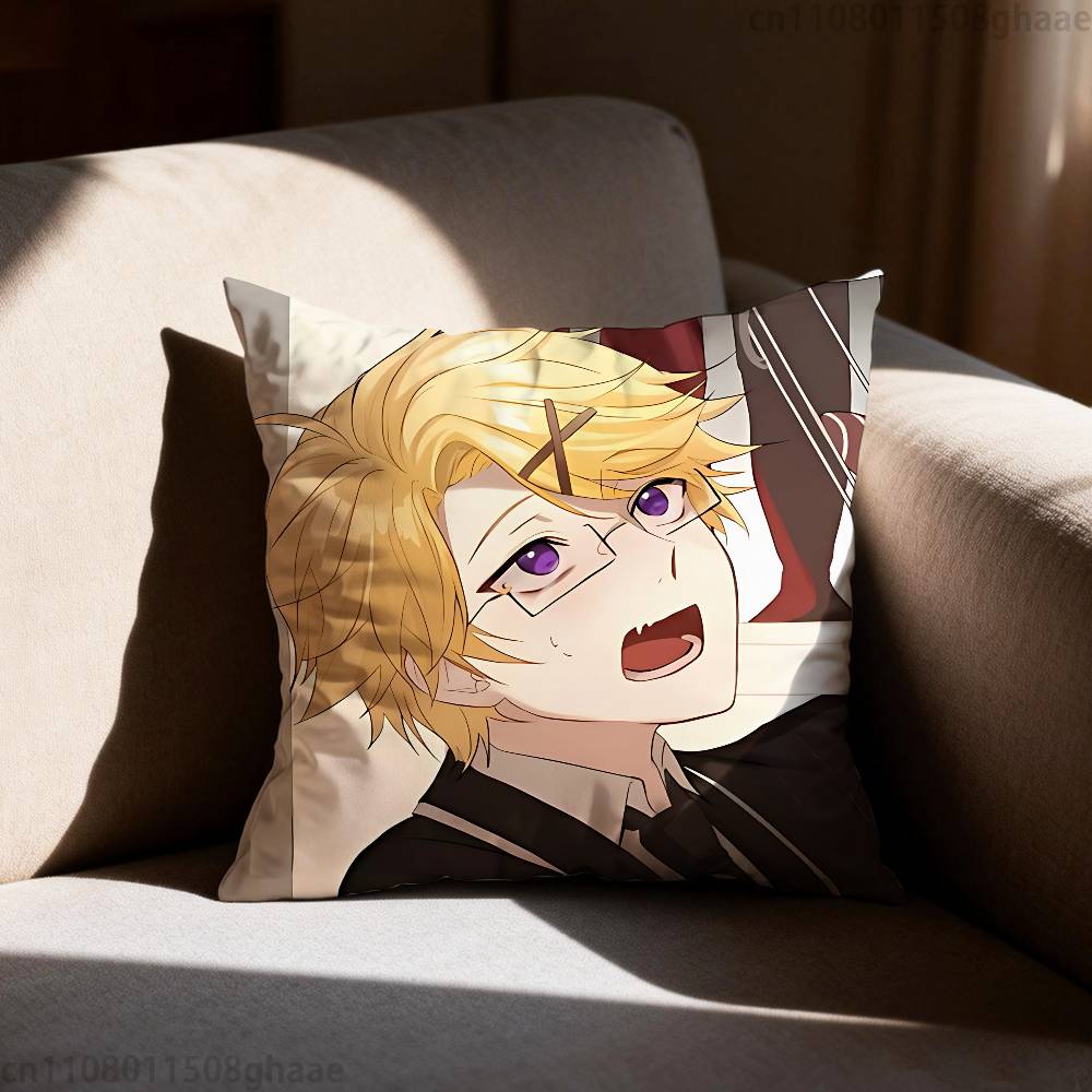 Игра Mystic Messenger Наволочка Диван Гостиная Спальня Изголовье Спинка Подушка Квадратная Подушка Время Сна