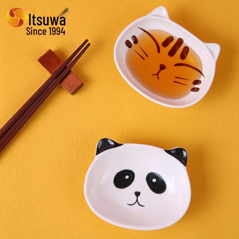 Мультяшные меламиновые блюдца для соуса WUHE