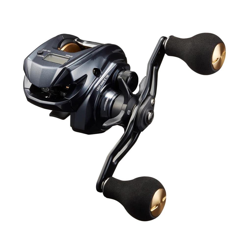 Daiwa Двухосевая катушка 22 Light Game IC 150L-DH (Модель 2022 года)