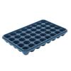 40 Grids Silicone Ice Cubes Tray Mould Mold DIY Ice Maker with Removable Lid Kitchen AccessoriesBlack Green