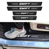 Защита порогов Swift, Наклейка для защиты дверей автомобиля, Кожа, Премиальный материал, Защита от царапин, Защита от пятен, Комплект из 4 штук (стриж)