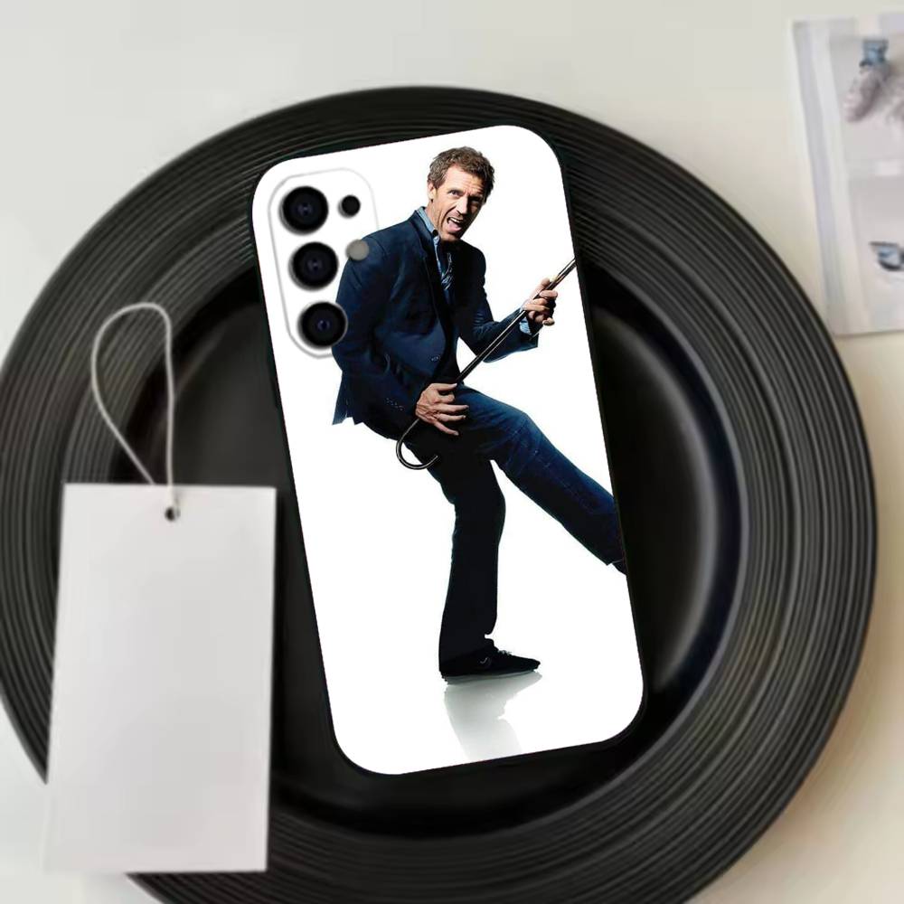 Чехол для телефона из черного силикона, мягкий, для Samsung S25, S24, S21, S22, S23, S30, Ultra, S20, Plus, Fe, Lite, из сериала Dr H-House