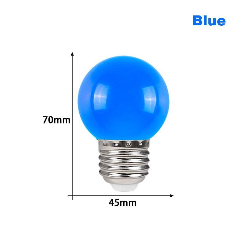 10 шт. светодиодных ламп E27 светодиодная лампа 3 Вт 1 Вт AC 220 В лампочка холодный теплый белый цвет больше цветов Lampada светодиодный прожектор Bombilla домашний декор маленькая лампочка