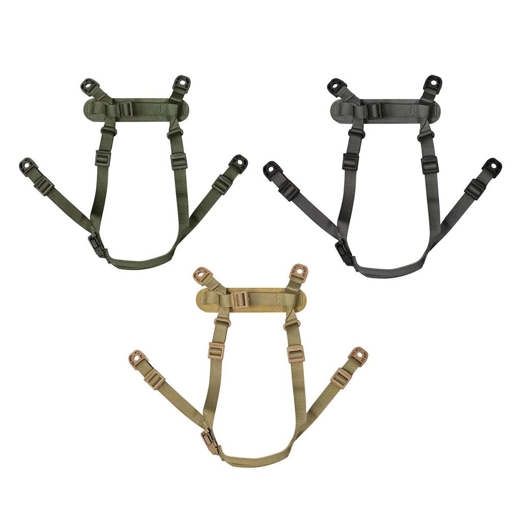 Подбородочный ремень шлема Легко установить Регулируемый с крепежными винтами для Ach