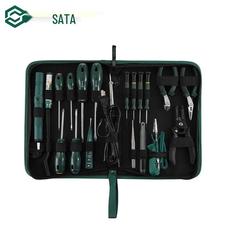 SATA 03720 Набор из 22 инструментов для ремонта электроники