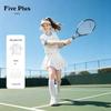 Комплект из короткой футболки и плиссированной юбки для девочек FivePlus