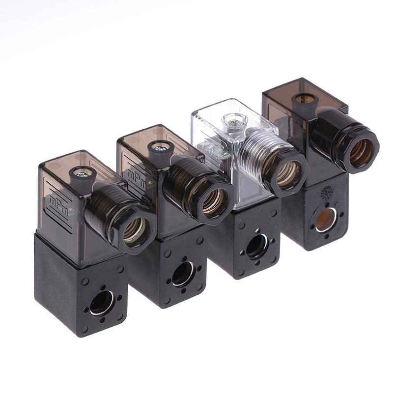 Соленоидные клапаны DC12V DC24V AC110V AC220V Катушка с LED для соленоидного клапана 3V110 4V110