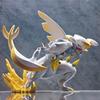 New Hot Shiny Mega Garchomp 1/20 Pet Fairy Anime Game Bite Land Shark Gk Peripherals Shiny Figure Desktop Ornaments Model Toys