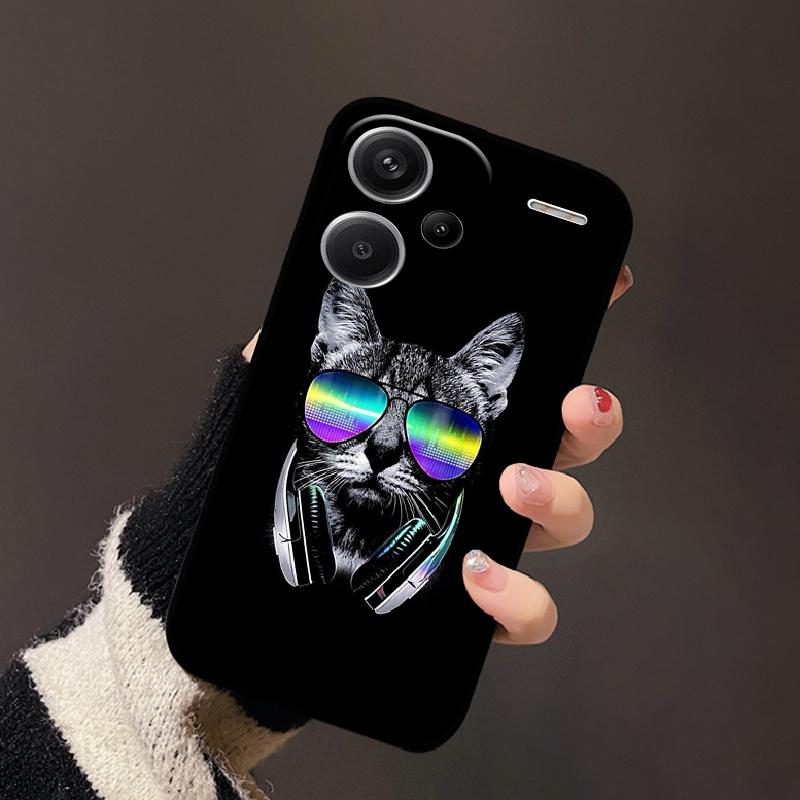 Чехол для Redmi Note 13 Pro+ 13 Pro Plus Стильный Расписной Мягкий Силикон ТПУ Оболочка Телефона Для Redmi Note13 Pro 4G 5G Чехол Защитник