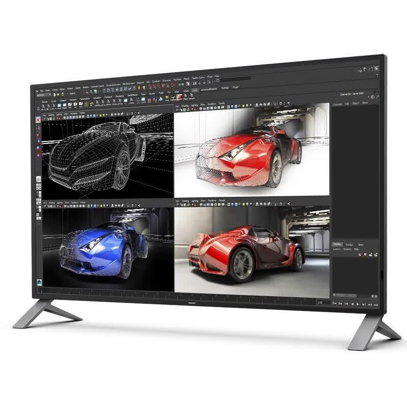 Philips 43-дюймовый 4K IPS монитор, штепсель CN (адаптер в комплекте)