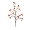 Long Branches Red Berry Bouquet Realistic Simulation Autumn Fruit Artificial Flower Plastic Decorative Artificial Plants Branch