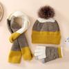 Gloves Scarf Hat Set Children 8 To 16 Years Old Winter Warm Suit Plus Wool Thickened Knitted Hat Gloves And Scarf Hat Set Women