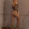 Off Shoulders Crotchless Bodystocking For Sex Transparent Sexy Lingerie Fishnet Bodysuit Erotic Costumes  Full Body Stockings