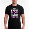 Proud Mom Of A Thespian Tshirt Summer Casual Cotton Tee Oversized Streetwear Tops Vintage Graphic Print Unisex Unisex Unisex
