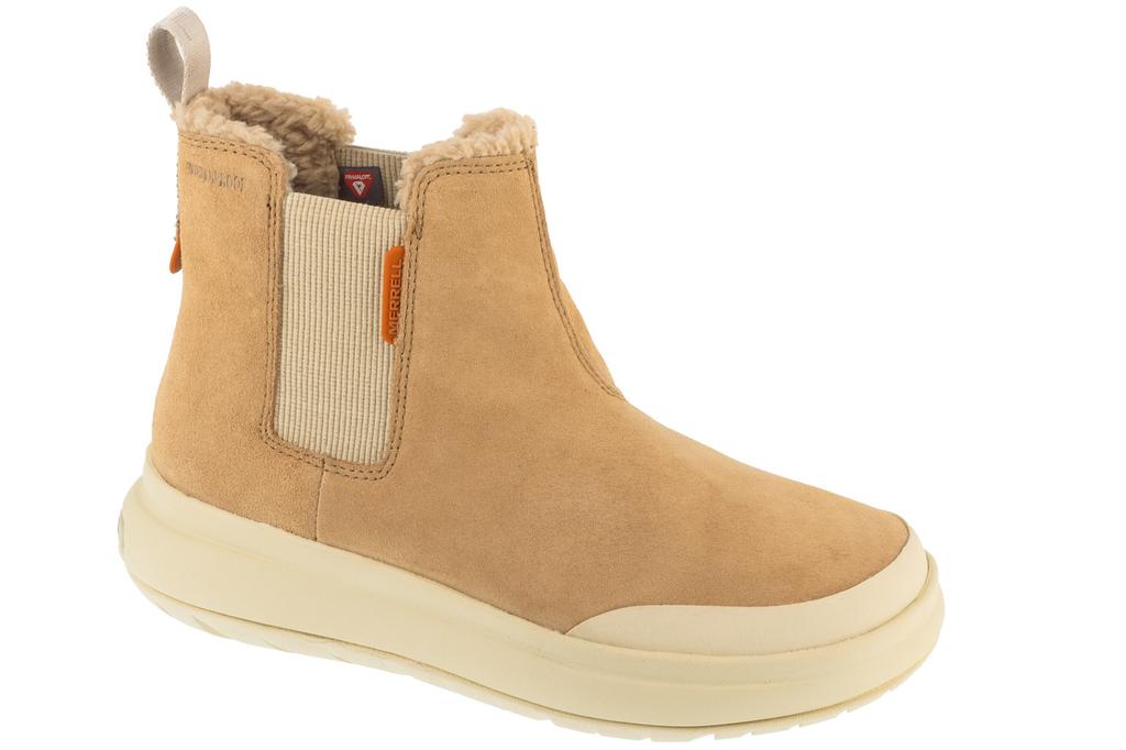 Merrell Marquette Thermo Pull On WP, Женские бежевые зимние сапоги