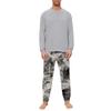 Men's Pajama Set, Long Sleeve And Long Pants, Two-piece Set