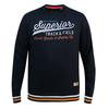 Mens D555 Marlow Superior Track & Field Crew Neck Sweatshirt