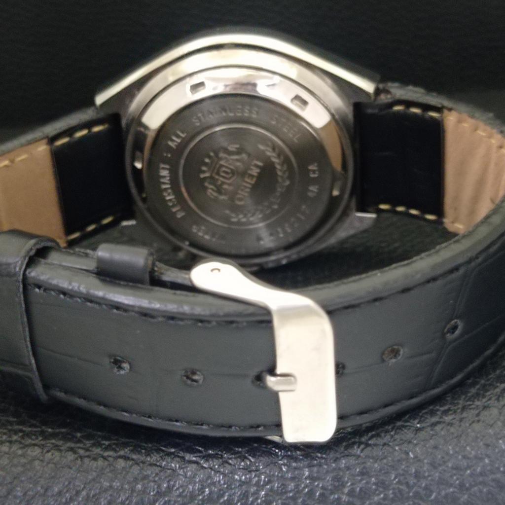 АВТОМАТИЧЕСКИЕ ВИНТАЖНЫЕ ЧАСЫ ORIENT JAPAN 46941 МУЖСКИЕ ОРИГИНАЛЬНЫЙ ЦИФЕРБЛАТ a700165-5 R201-a700165