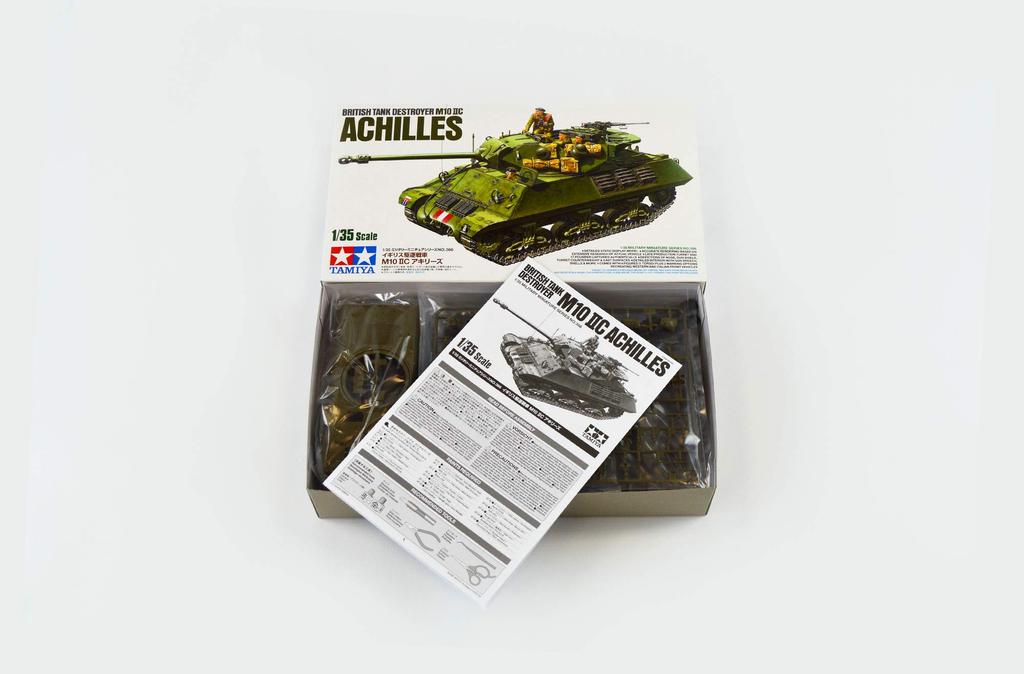 Tamiya Военная миниатюрная серия британский истребитель танков M10 IIC Achilles пластиковая модель 35366 1/35 № 366