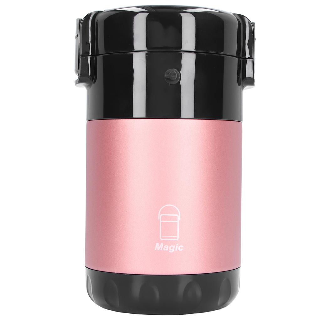 Изолированные контейнеры для обеда емкостью 2,3 л, 3 слоя, нержавеющая сталь 304, вакуумная изоляция, пищевая кастрюля