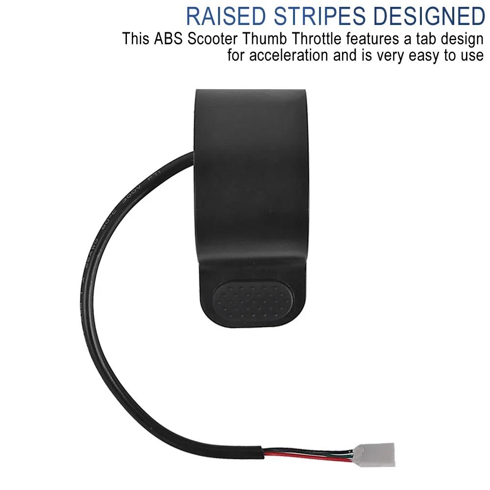 Electric Scooter Thumb Throttle for Gotrax GXL V2/ Apex/Apex Pro/Apex XL/XR Elite Kickscooter Throttle Accelerator Accessories Throttles 2