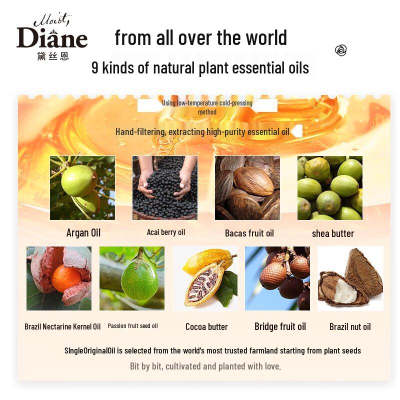 Moist Diane Bergamot Orange Blossom Shampoo