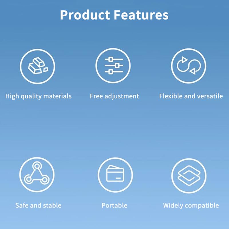 Мягкий держатель для спортивной камеры для Dji Action3/4/5Pro для Insta360 Go 3S/X4 Mini Portable Action Camera Bracket Vlog Tripod