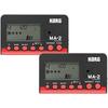 [Оптовая покупка] KORG KORG - Метроном MA-2 Черно-красный MA-2-BKRD Набор из 2 шт.