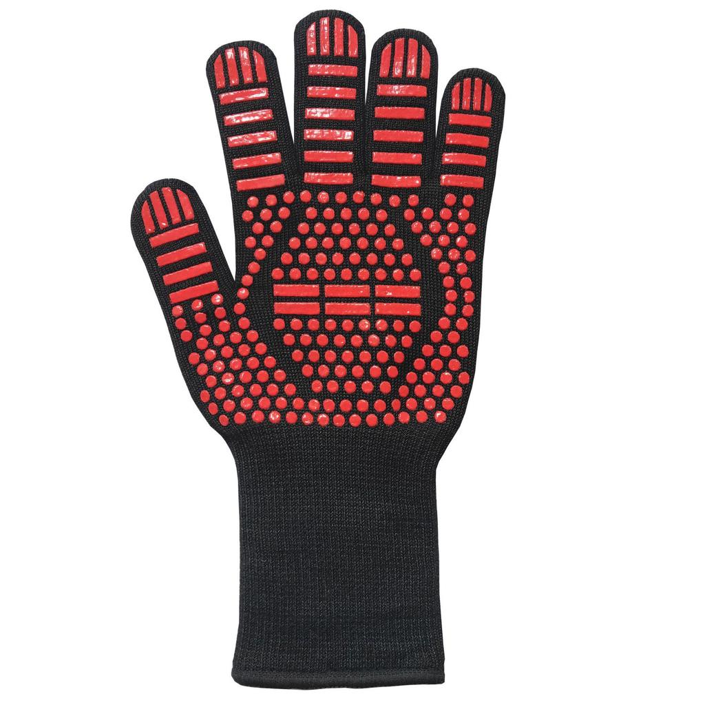 Heat-Resistant BBQ Gloves - Anti-Scald & Insulated for Oven, Grill, and Microwave Use
