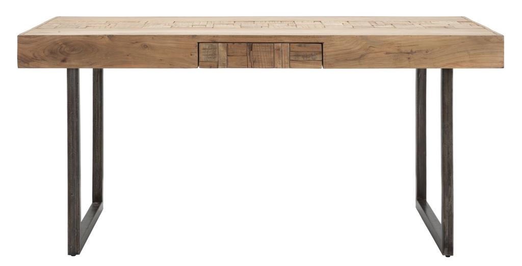 Dinner Table Mumbai expandable Cm 160x90x77-Total Lenght cm 240 (Acacia Nilotica)