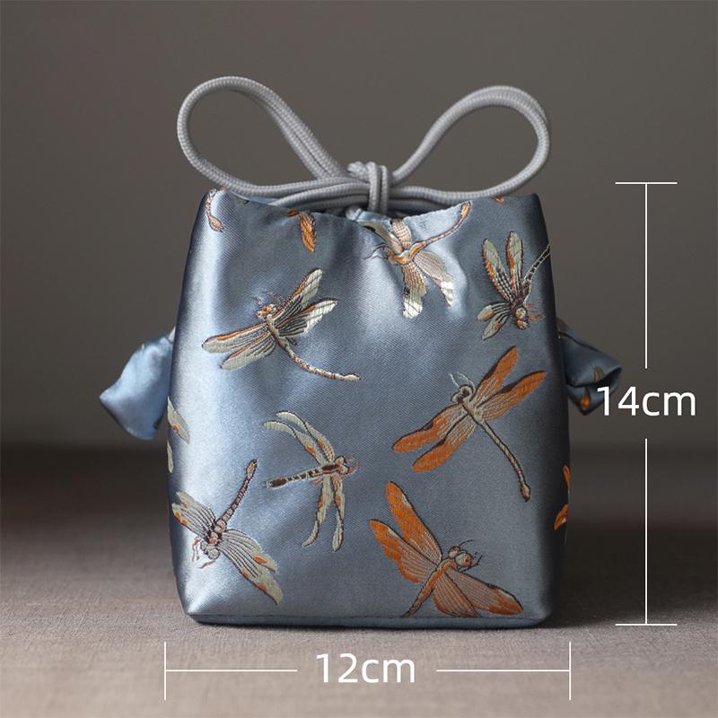 Сумка для хранения чайного сервиза на открытом воздухе, переносная защитная сумка для чайника, хлопковая сумка для чайника, сумка-органайзер для путешествий