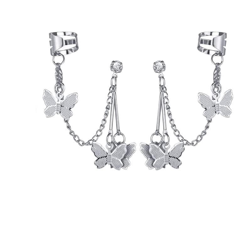 Серьги из латуни и серебра с оксидированием для женщин и девочек, стильная, модная эксклюзивная коллекция, 100% приятный для кожи продукт для сережек