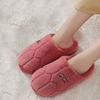Order Two Size Up Women's Slippers Autumn Warm Plush Slipper Bedroom Ladies Comfortable Soft Cotton Shoes