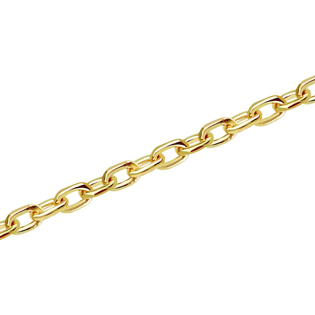 Ожерелье-цепочка Sears 18K Gold Azuki легкое 1 г 45 см [Sears] приблизительно. 1,2 мм приблизительно. sc71-0003-45