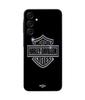 Case For Samsung Galaxy A15 Harley Davidson Logo Motor Sycles Gray Front Black Maniacase