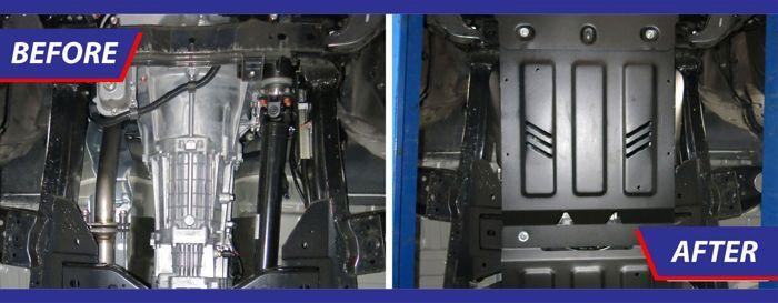 J&amp;J AUTOMOTIVE | Protection Sous Moteur Acier Pour Mitsubishi Pajero Sport 2007-2015