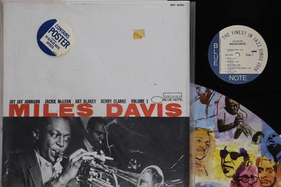 Виниловая пластинка MILES DAVIS Том 1 BST81501 BLUE NOTE 1985 США Джаз Б/У