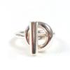 Excellent HERMES Ring Echapp MM Silver AG925 Women Used
