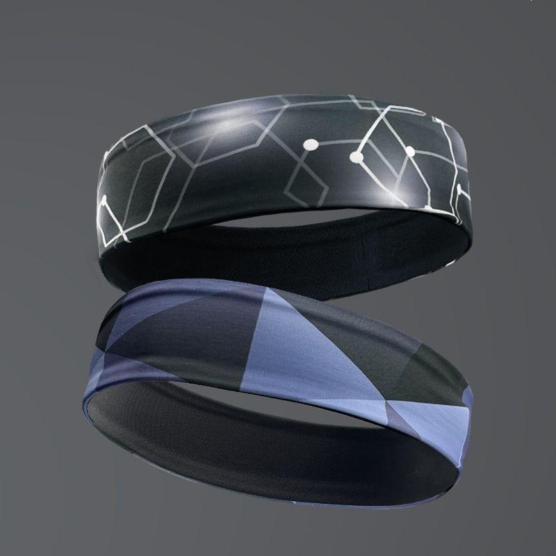 Sport Headband Yoga Running Gym Fitness Sweat Absorbing Quick Dry Breathable Stretch Ice Silk Headwrap Unisex Adult Kids