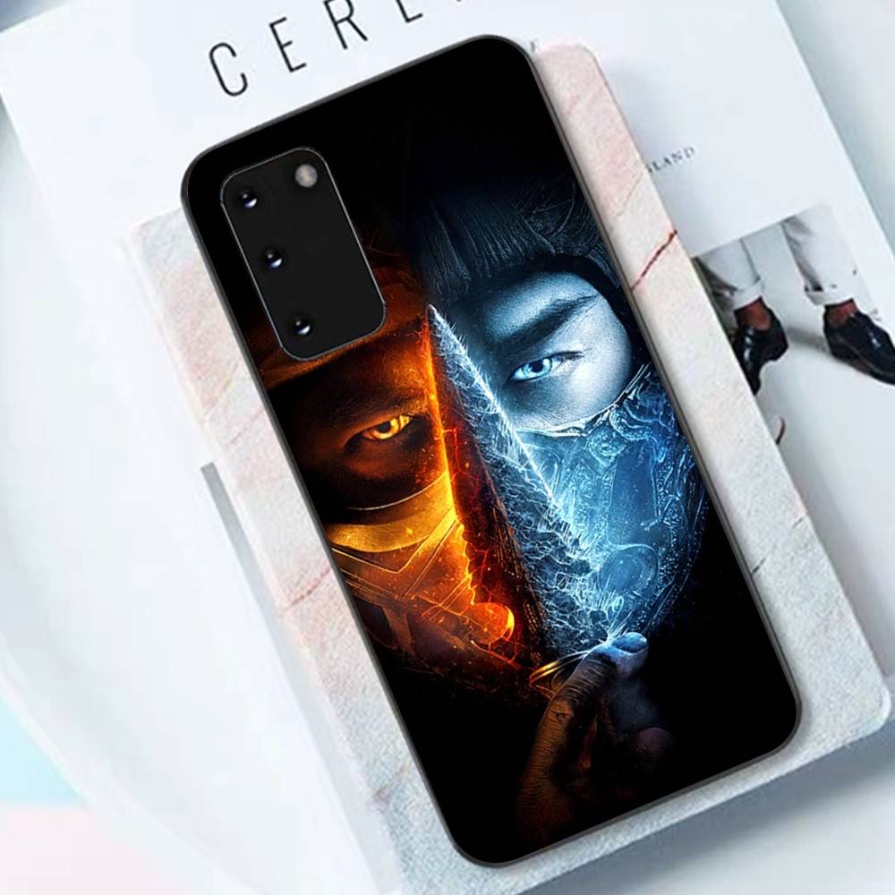 Game M-Mortal K-Kombat Phone Case For Samsung S 24 fe 25 Ultra plus 20 lite 21 30 22 23 24 22 Ultra 5G Fundas