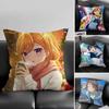 1pc Anime Love Live! Pillow Case Fashion Square Pillowcase Bedroom Sofa Room Ins Decoration Leisure