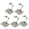 1/5Set Action Figures Adjustable Base Clear Display Stand for 1/144 HG/RG Gundam Figure Model Toys Universal Figure Model Clip