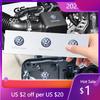 New Hot 2025 New B5 80% For Volkswagen Car Metal Emblem Wiper Stickers Reflective Decor Decals For Volkswagen GOLF 5 Tig