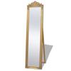 VidaXL Full-Length Mirror Baroque Style 160x40 Cm Gold 243692