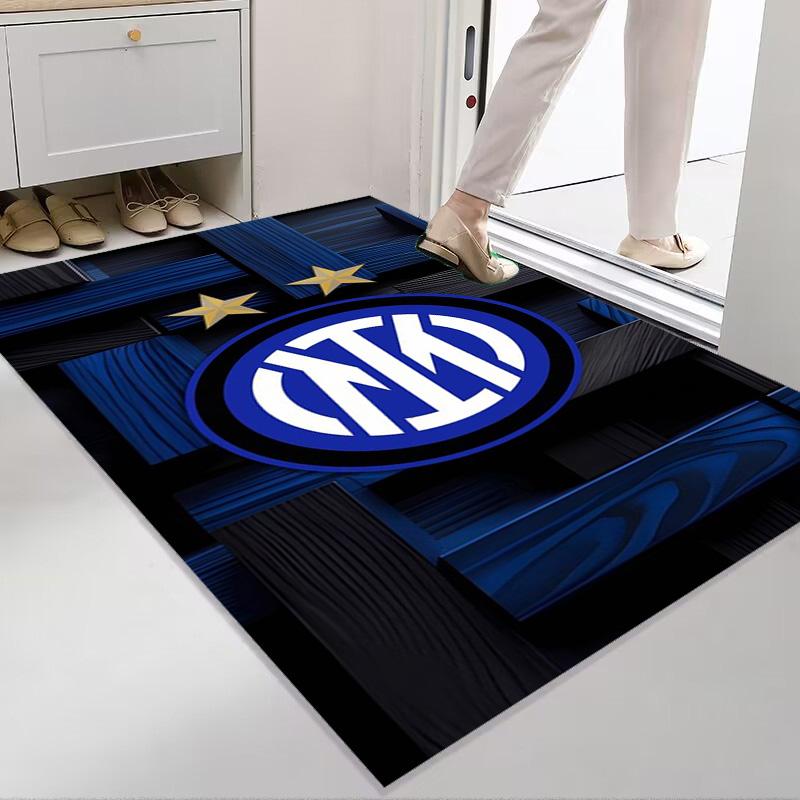 Inter Milan Emblem Artwork carpet printing Suitable for all seasons Art Fashion Dormitory decoration
