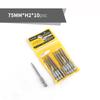 75mm Magnetic Head Screwdriver Bits 1/4" Hex Shank Screw Drivers Set H2-H10 Kits For Power Tools
